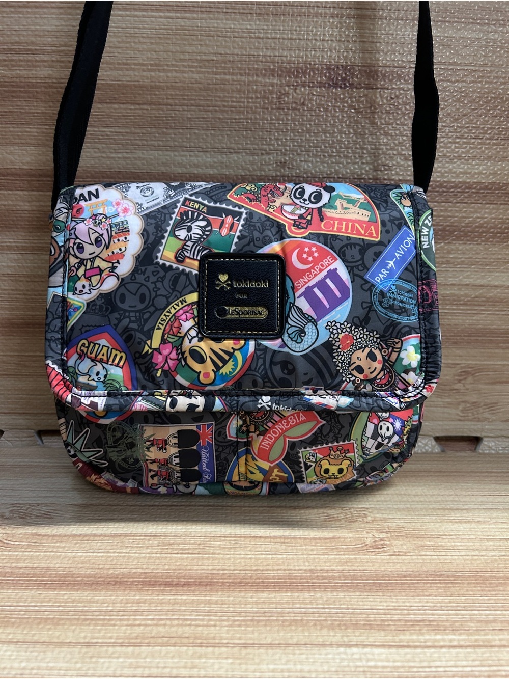 Tokidoki for LeSportsac Giramondo Travel Flap Crossbody Bag